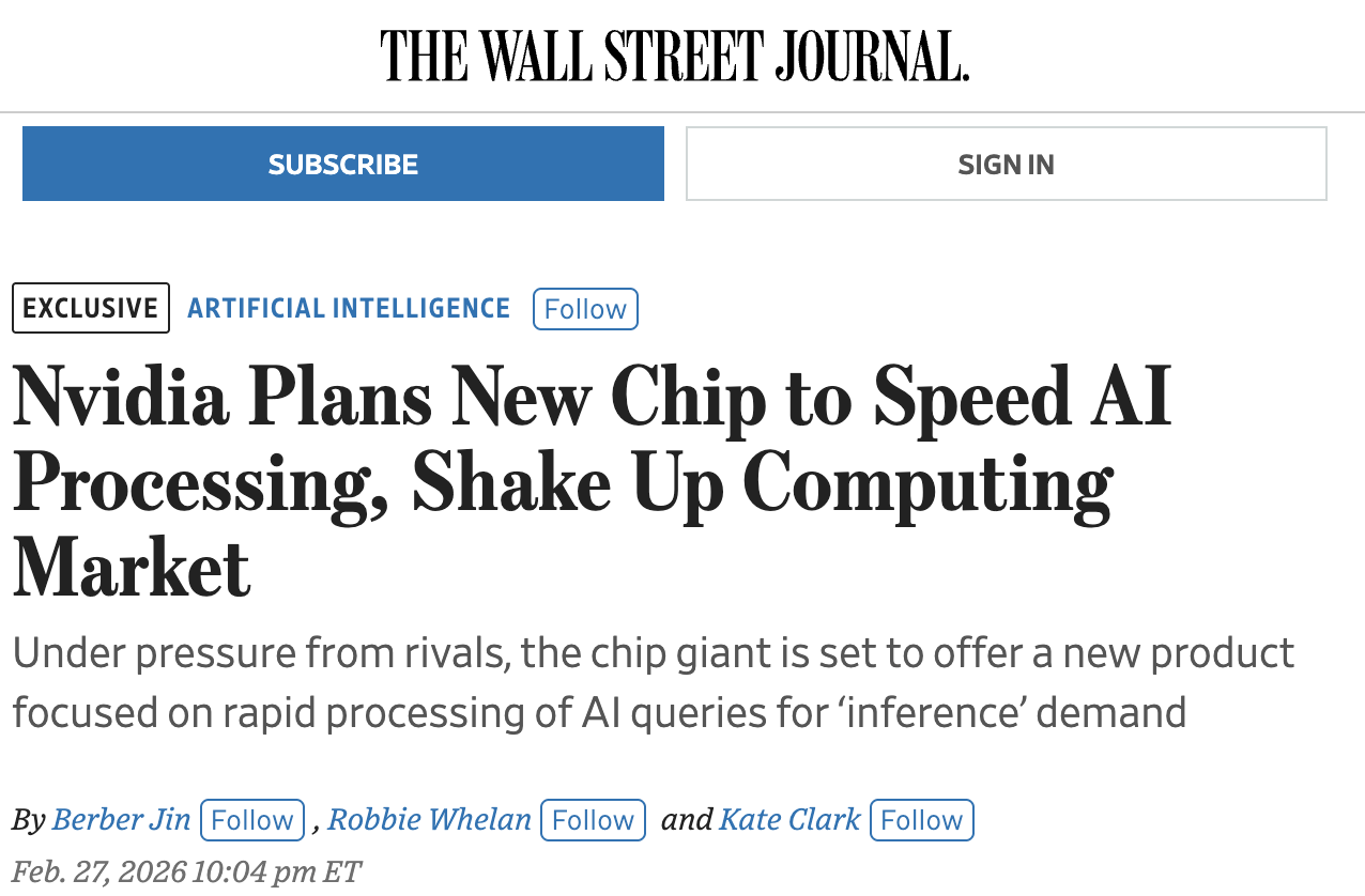 图片[1]-英伟达放弃GPU上LPU：新推理芯片被曝Groq即买即用，OpenAI第一个吃螃蟹-AI Express News