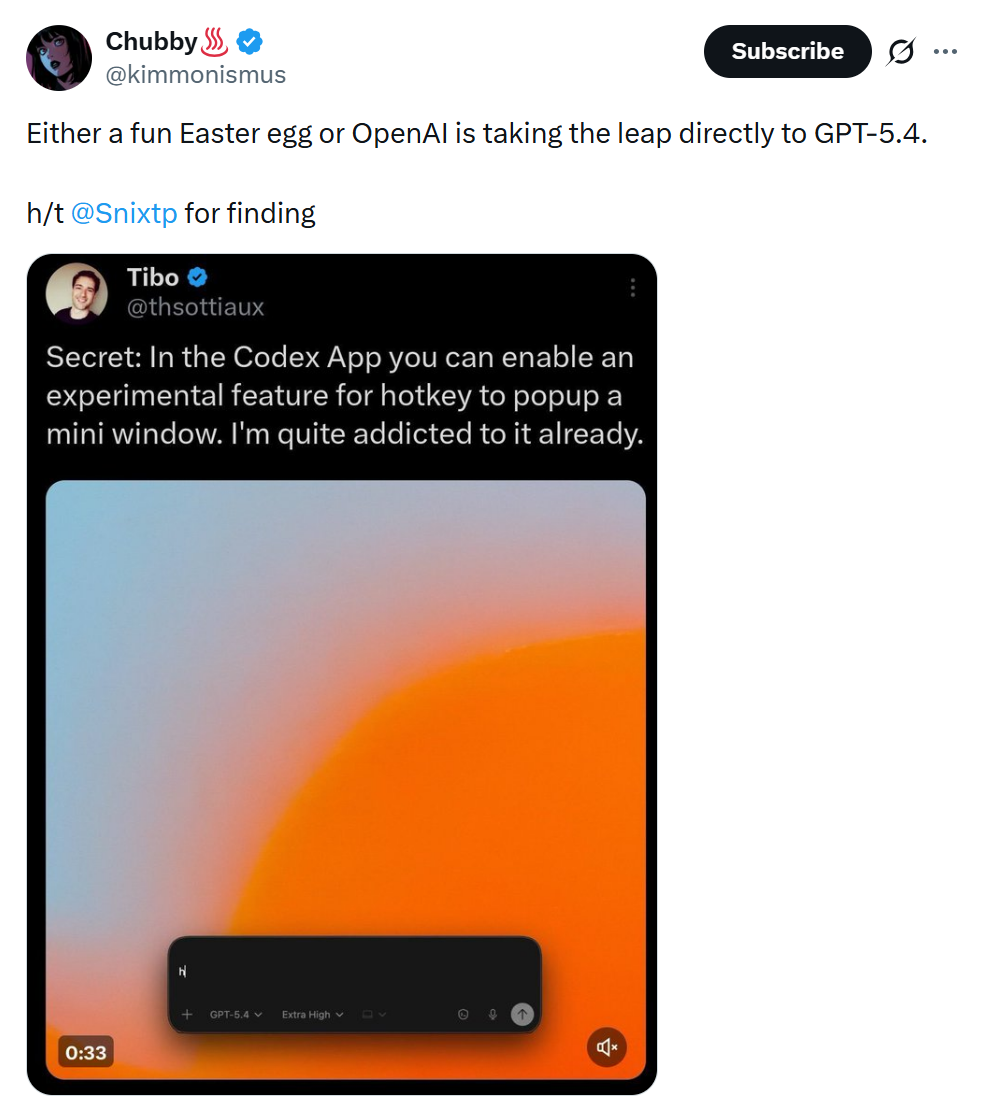 图片[4]-GPT-5.4据传下周上线！200万上下文窗口+持久化状态，告别频繁遗忘-AI Express News