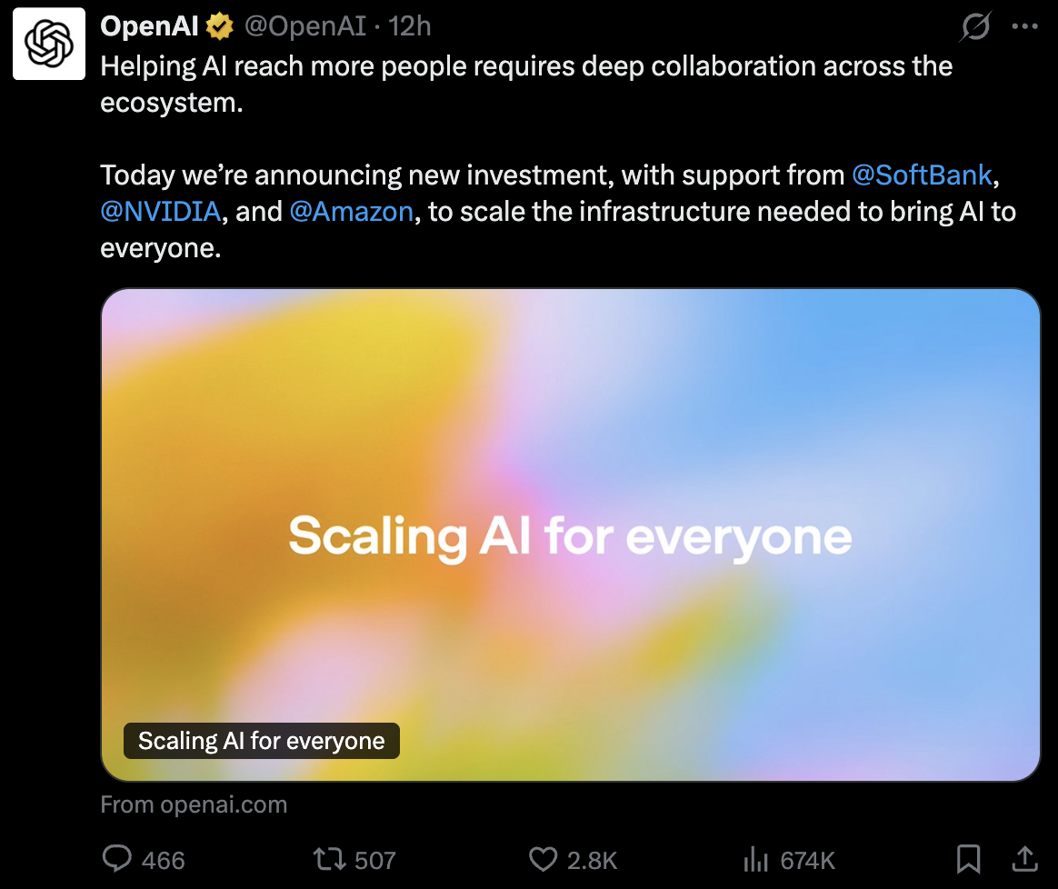 图片[6]-「10亿入口」只差一步！奥特曼拉上三巨头，1100亿美元算力圈地-AI Express News