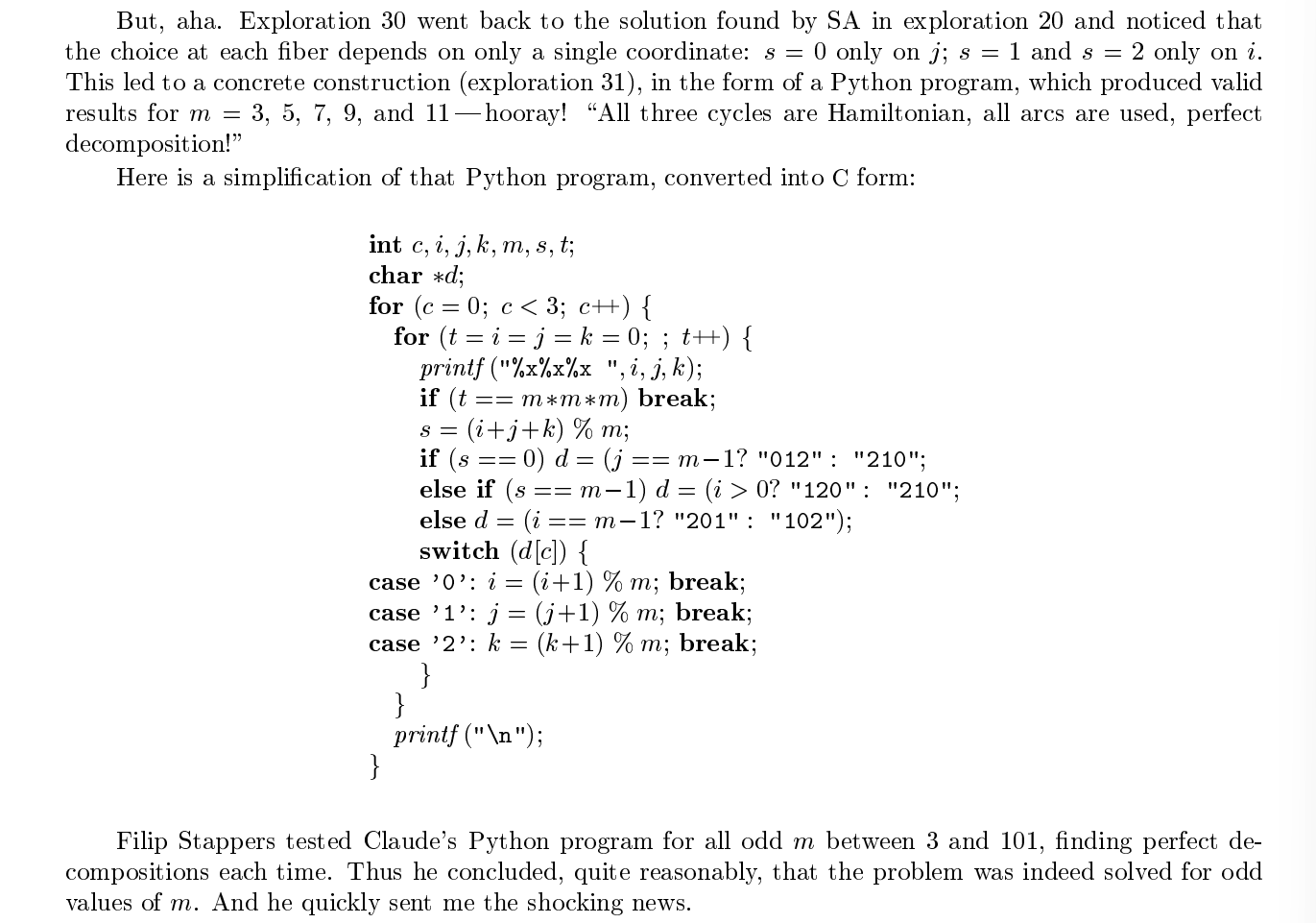 图片[15]-刚刚，Claude独立攻克图论猜想，仅用31步！算法祖师爷高德纳震惊发文-AI Express News