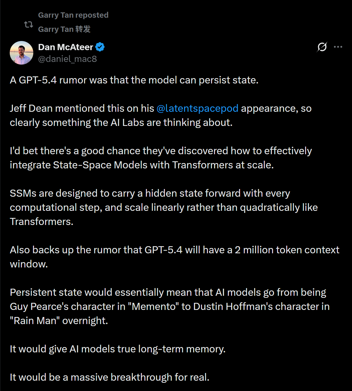 图片[17]-刚刚，GPT-5.4核心内幕炸裂剧透！或拥有永久记忆，极限推理狂飙-AI Express News