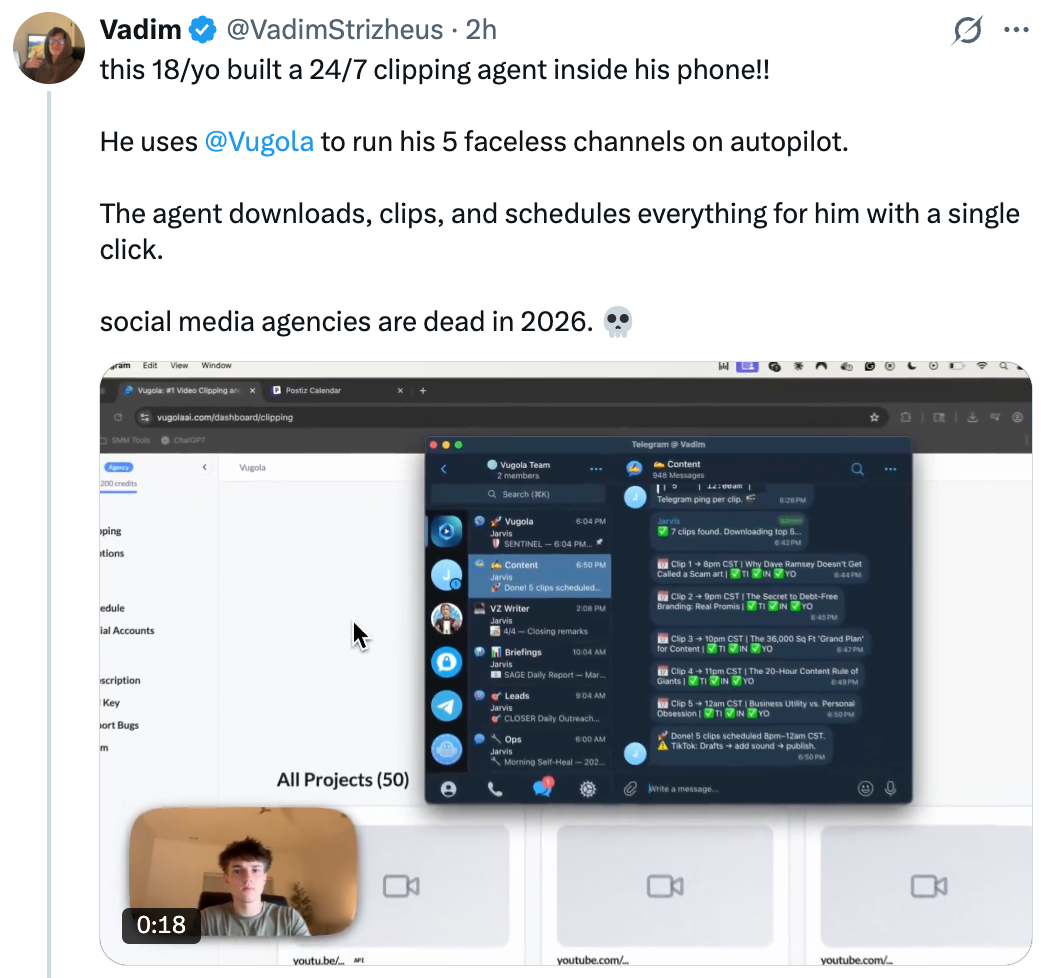 图片[4]-我，18岁高中生，靠15个龙虾员工开公司“干翻”行业，16万网友围观-AI Express News