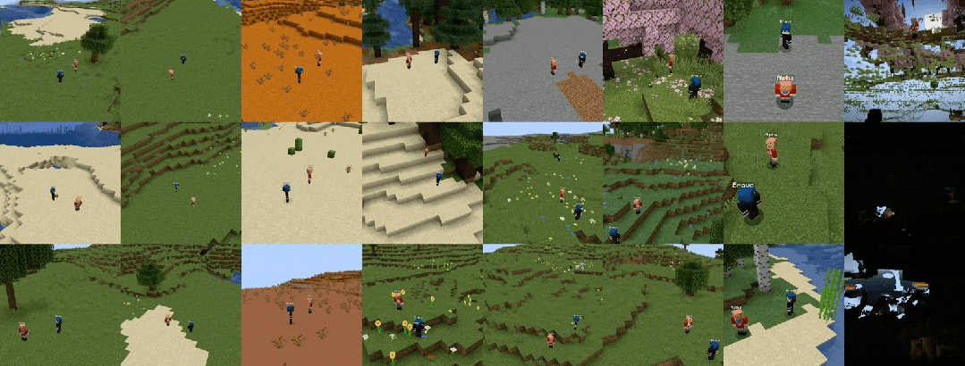 图片[7]-谢赛宁也玩MC？开源全新世界模型生成多人一致的游戏视角-AI Express News