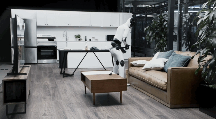 图片[2]-机器人全程自主收拾客厅！390亿美元估值机器人端到端新技能，英伟达持续加注-AI Express News