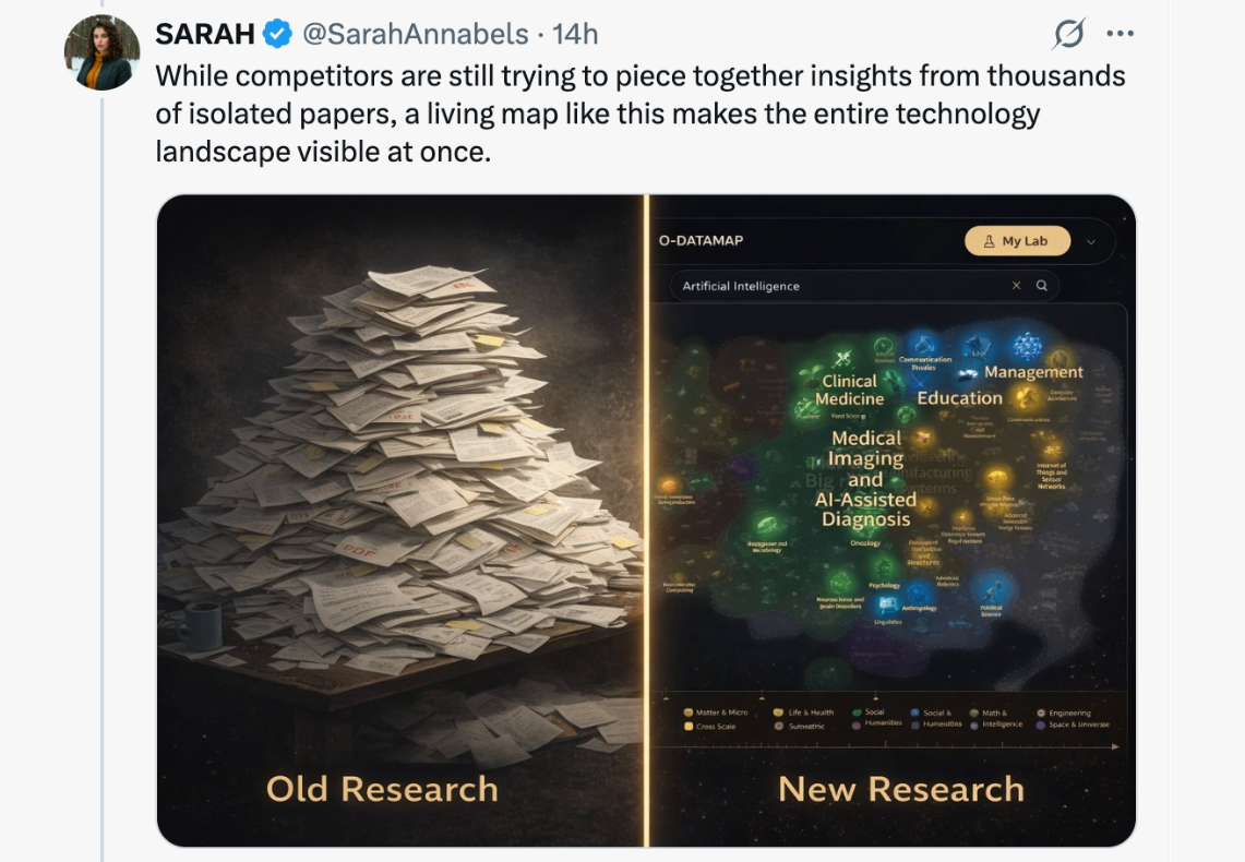 图片[8]-AI发布首个全球科学家社区爆火，硅谷投资圈：科技研究领域的「谷歌地图」来了！-AI Express News