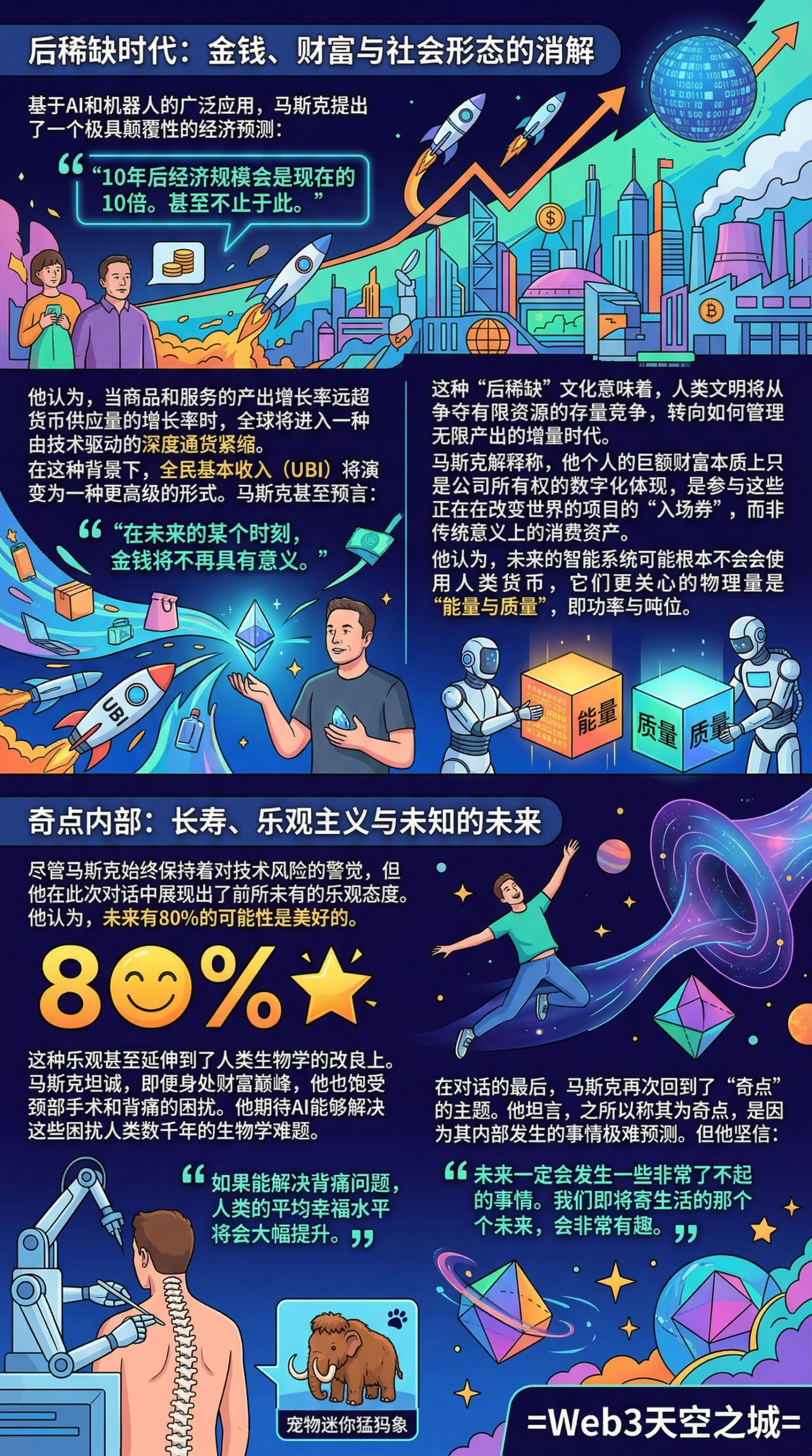 图片[4]-完整版| 埃隆·马斯克最新论AI硬起飞、后稀缺社会与人类的星际跃迁-AI Express News