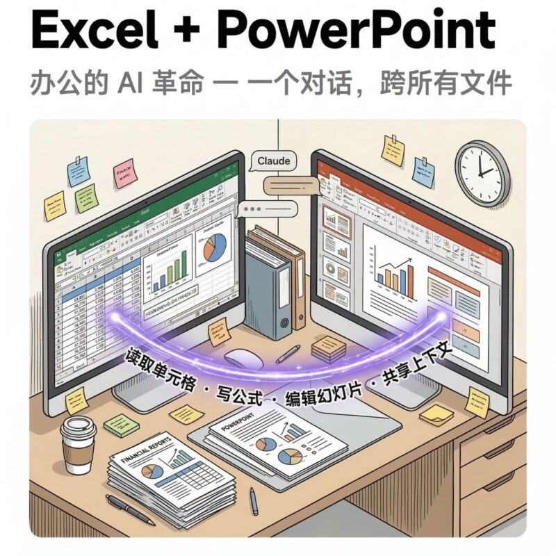 Claude 已打通 Excel + PowerPoint-AI Express News