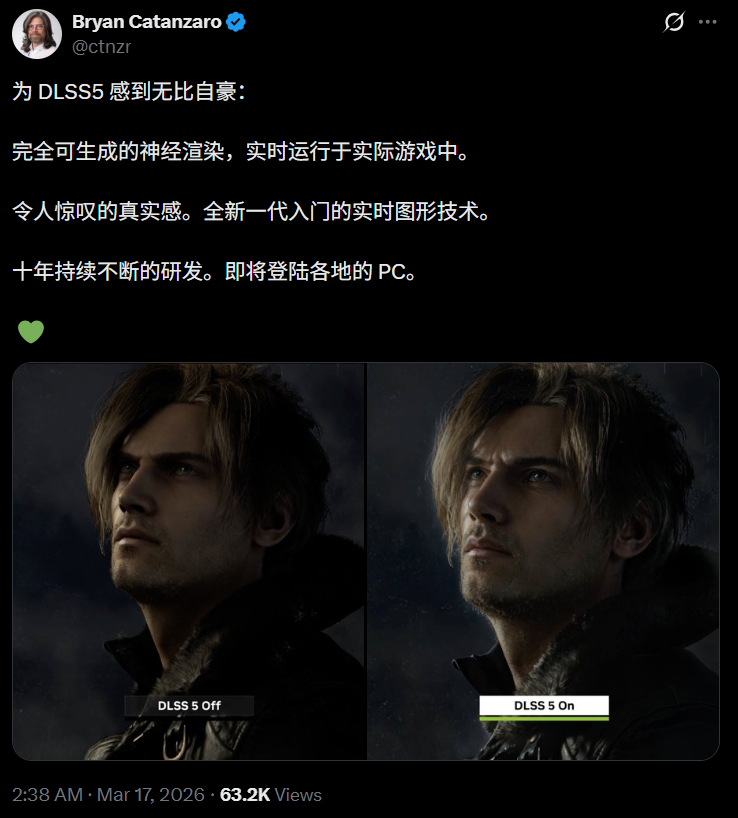 图片[7]-黄仁勋祭出DLSS 5！AI画质追平好莱坞，国产游戏抢占全球C位-AI Express News