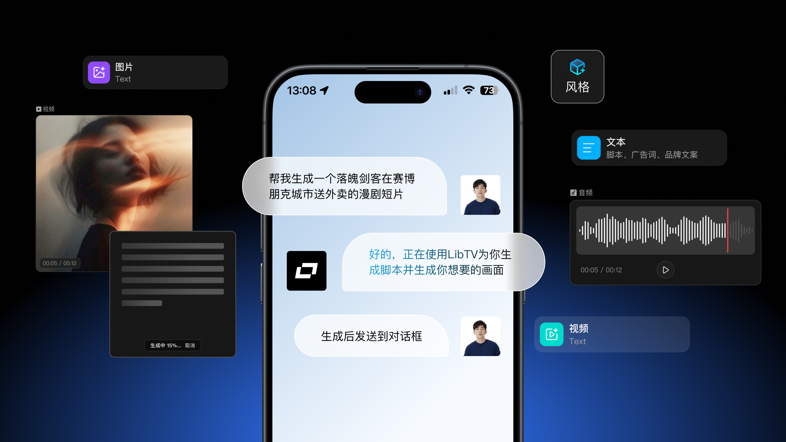 图片[7]-LibTV 上线，首个同时面向人与 Agent 的专业视频创作平台-AI Express News