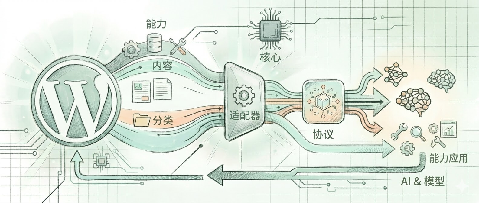 图片[1]-WordPress 如何实现 AI Agent 操控：Abilities API 开放能力，MCP 适配器完成对接-AI Express News