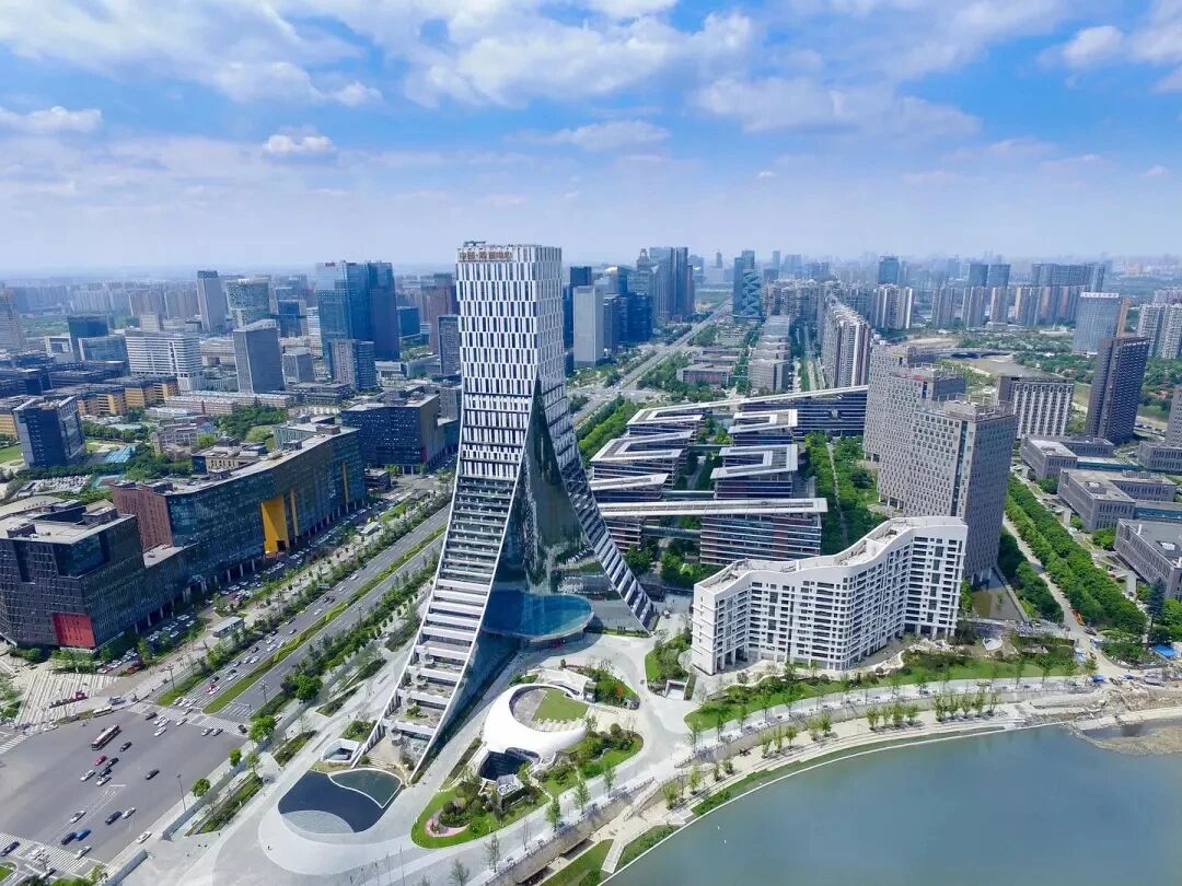 成都高新区城市天际线