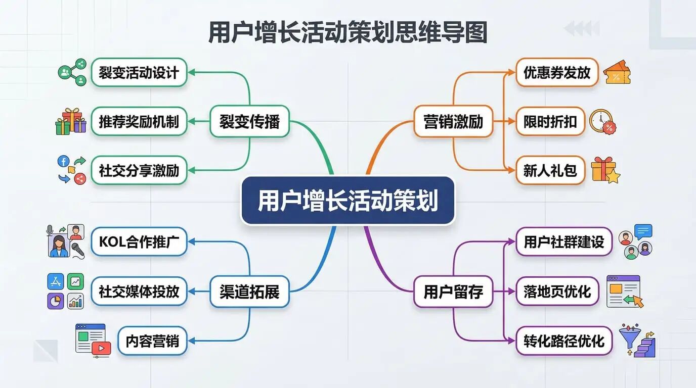 活动策划思维导图