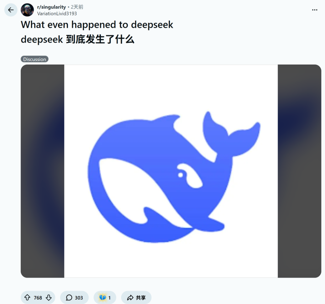 图片[5]-DeepSeek史诗级宕机13小时，一夜崩上热搜！网页版更新，V4真来了？-AI Express News