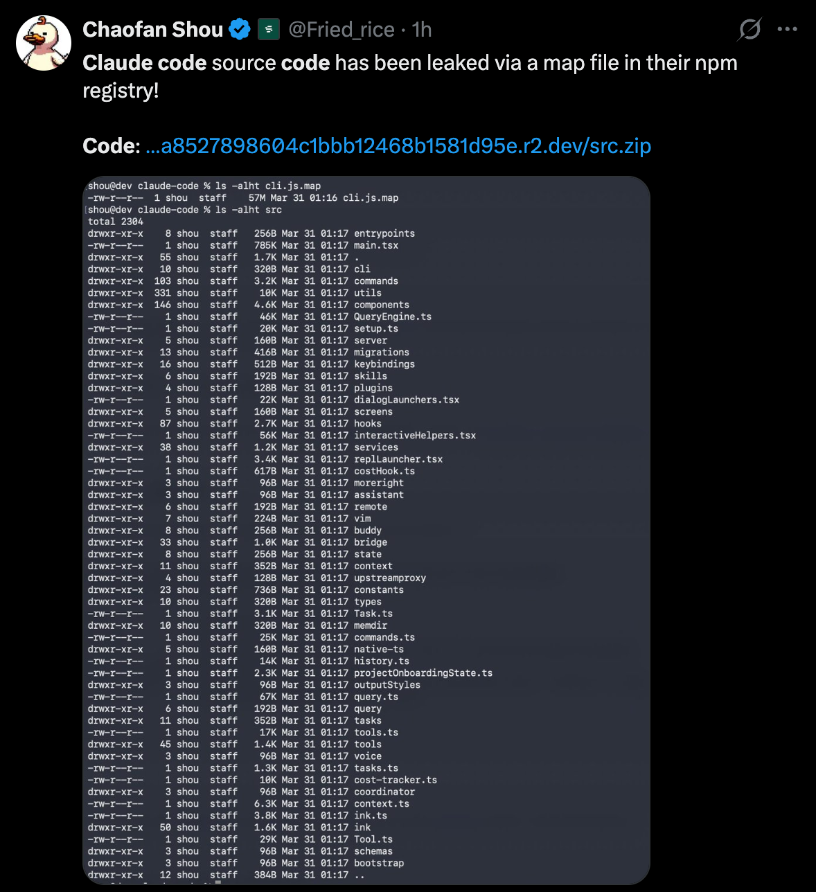 图片[3]-刚刚，Claude Code开源了！51万行代码，全网狂欢-AI Express News