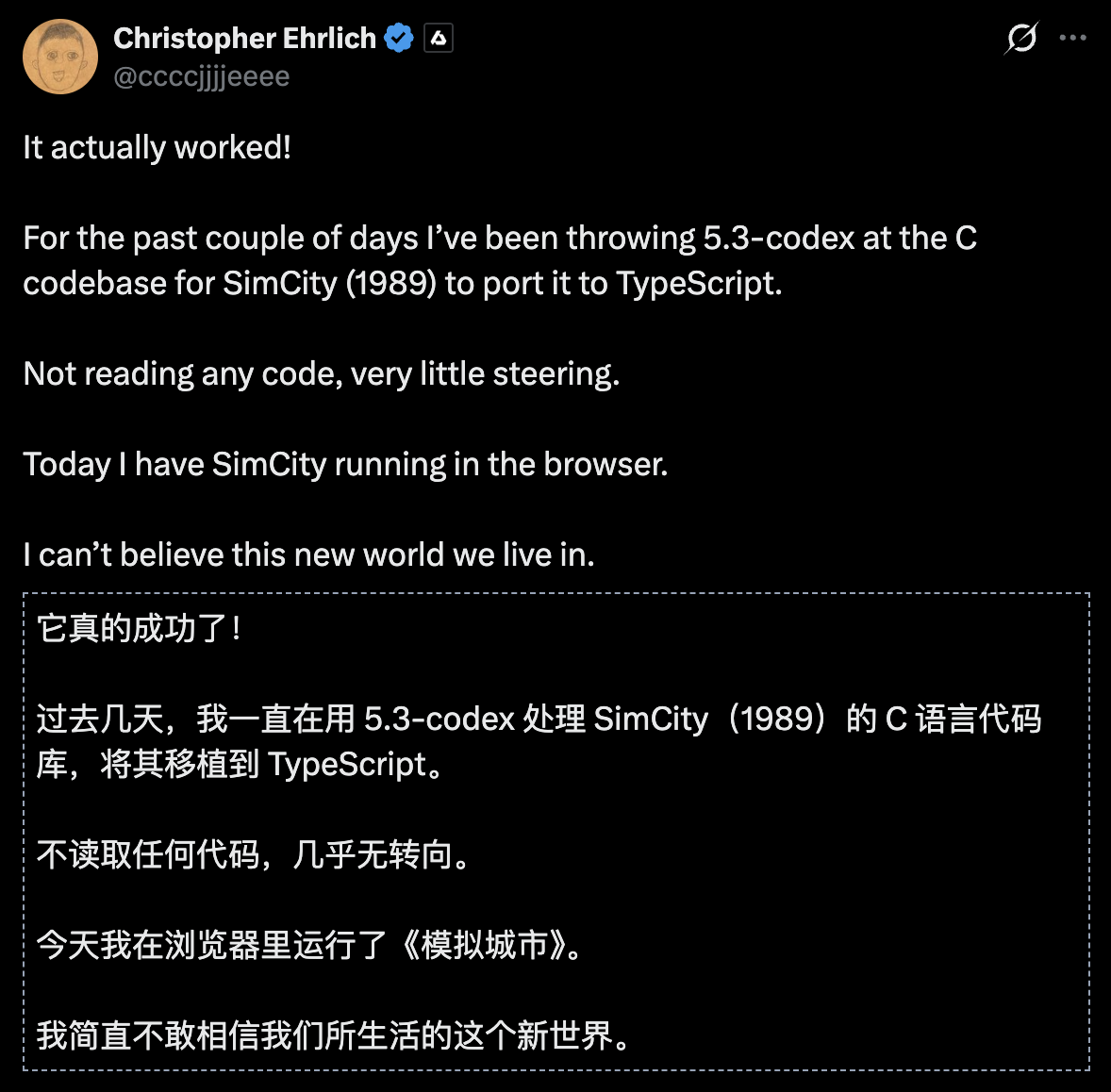 图片[2]-YC掌门人惊呼：这就是 AGI！4天、零读码，AI移植37年古董软件-AI Express News