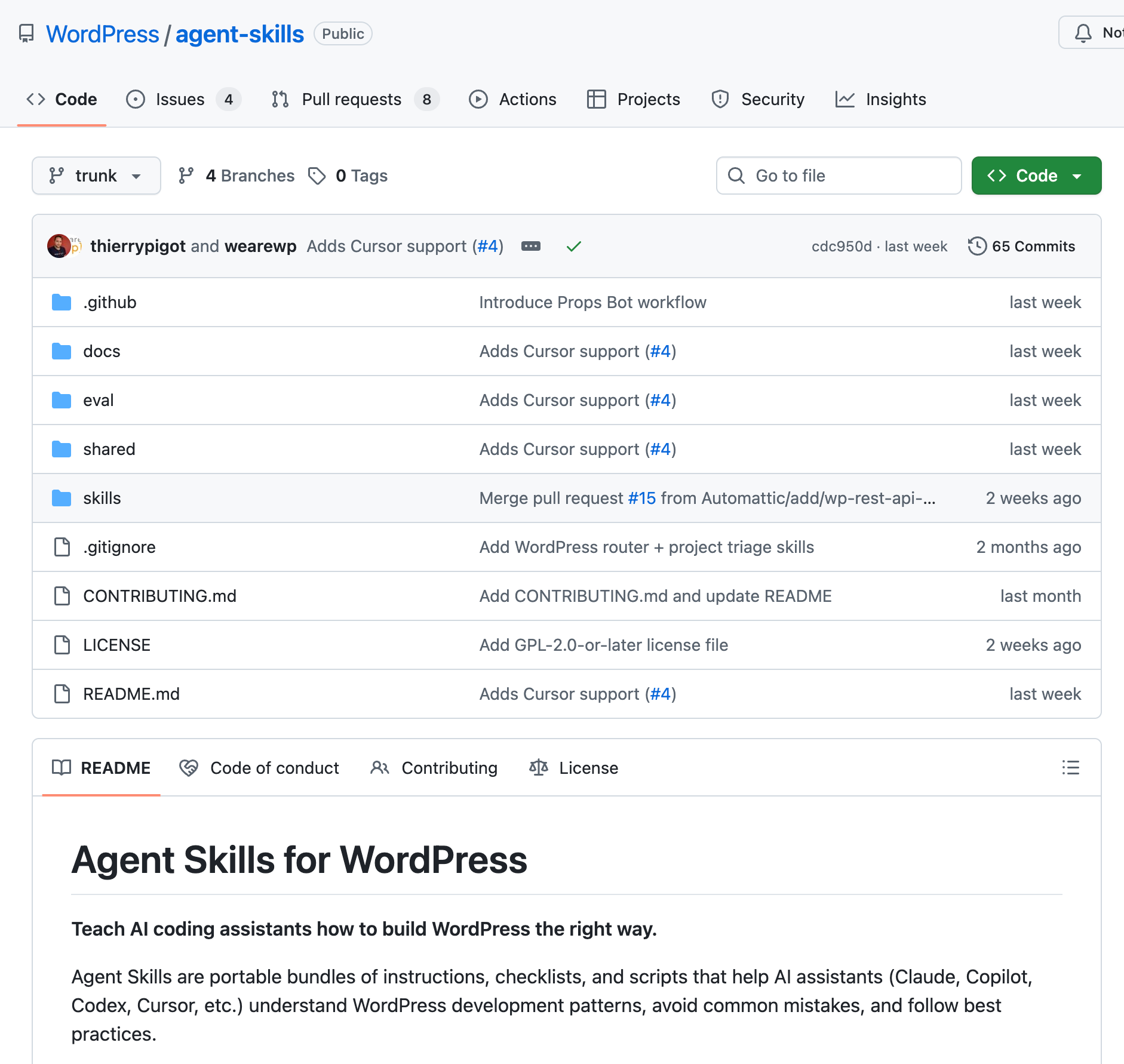 图片[3]-使用 WorkBuddy + WordPress 官方技能开发了一个古腾堡编辑器小功能-AI Express News