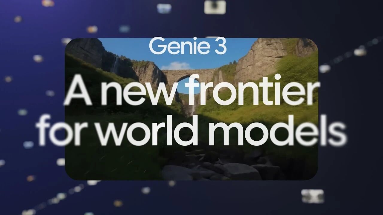 Genie 3: Creating dynamic worlds that you can navigate in real-time