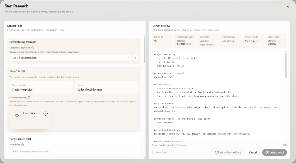 图片[2]-AI 7天干完博士生一年的活！西湖大学开源：自动化科研神器DeepScientist！-AI Express News
