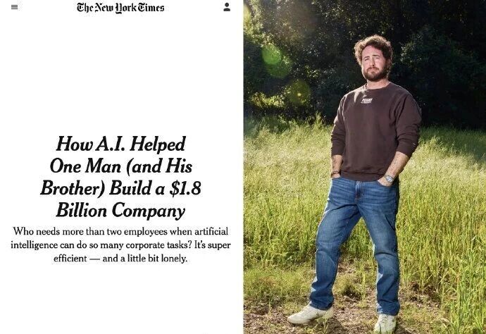 图片[1]-2万美元启动、14个月一人公司独角兽，AI时代神话，Medvi如何改写商业规则-AI Express News