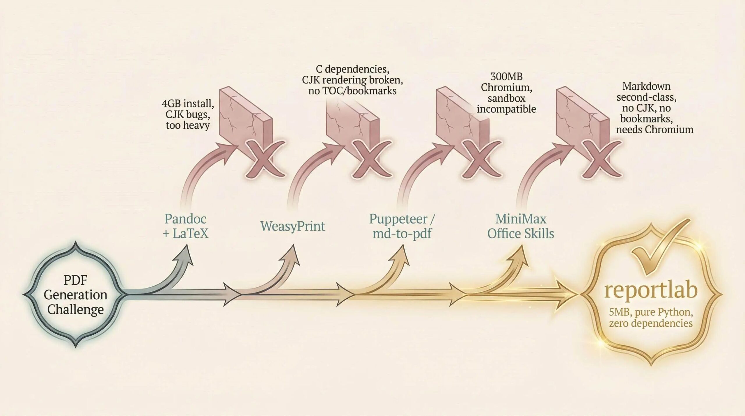 四条路全是坑——从Pandoc到MiniMax的踩坑之旅