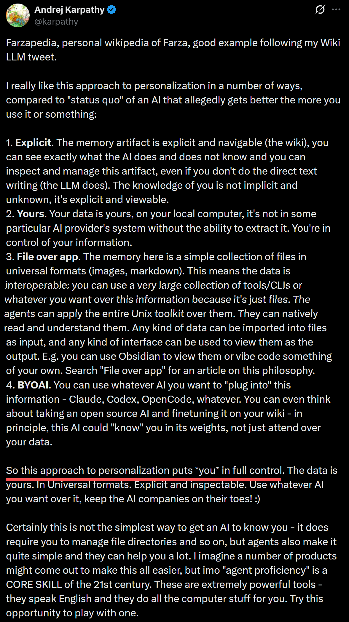 图片[12]-卡帕西引爆硅谷！公开「第二大脑」黑科技，1250万人围观-AI Express News