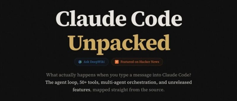 别只看热闹！这个网站把 Claude Code 泄露的源码全图示化整理出来了！-AI Express News