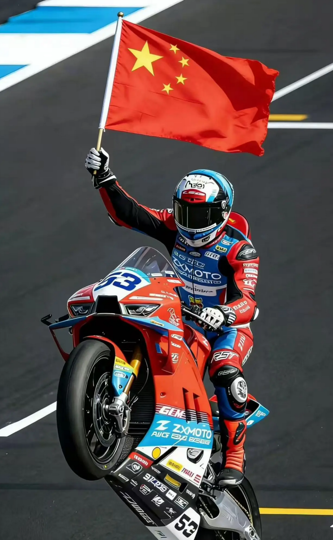 图片来自“张雪机车”平台账号