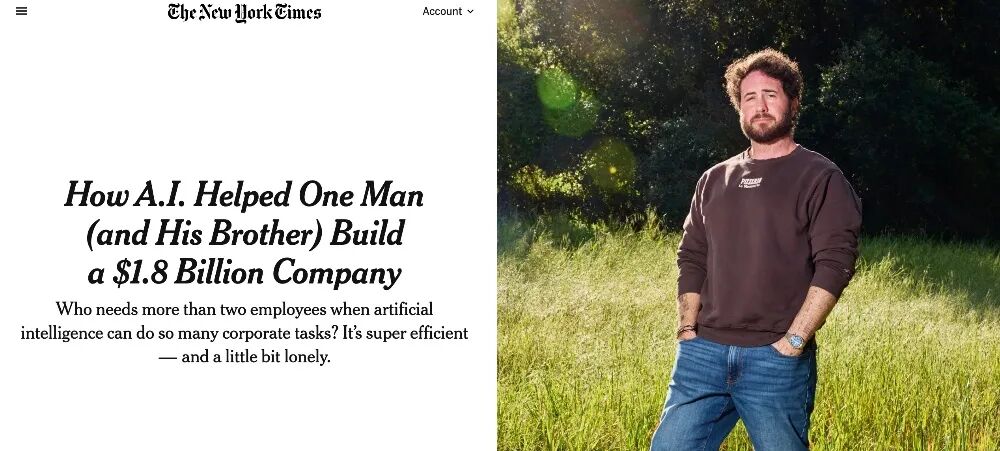 图片[3]-大翻车！“世界首个10亿美元一人公司”被打脸-AI Express News