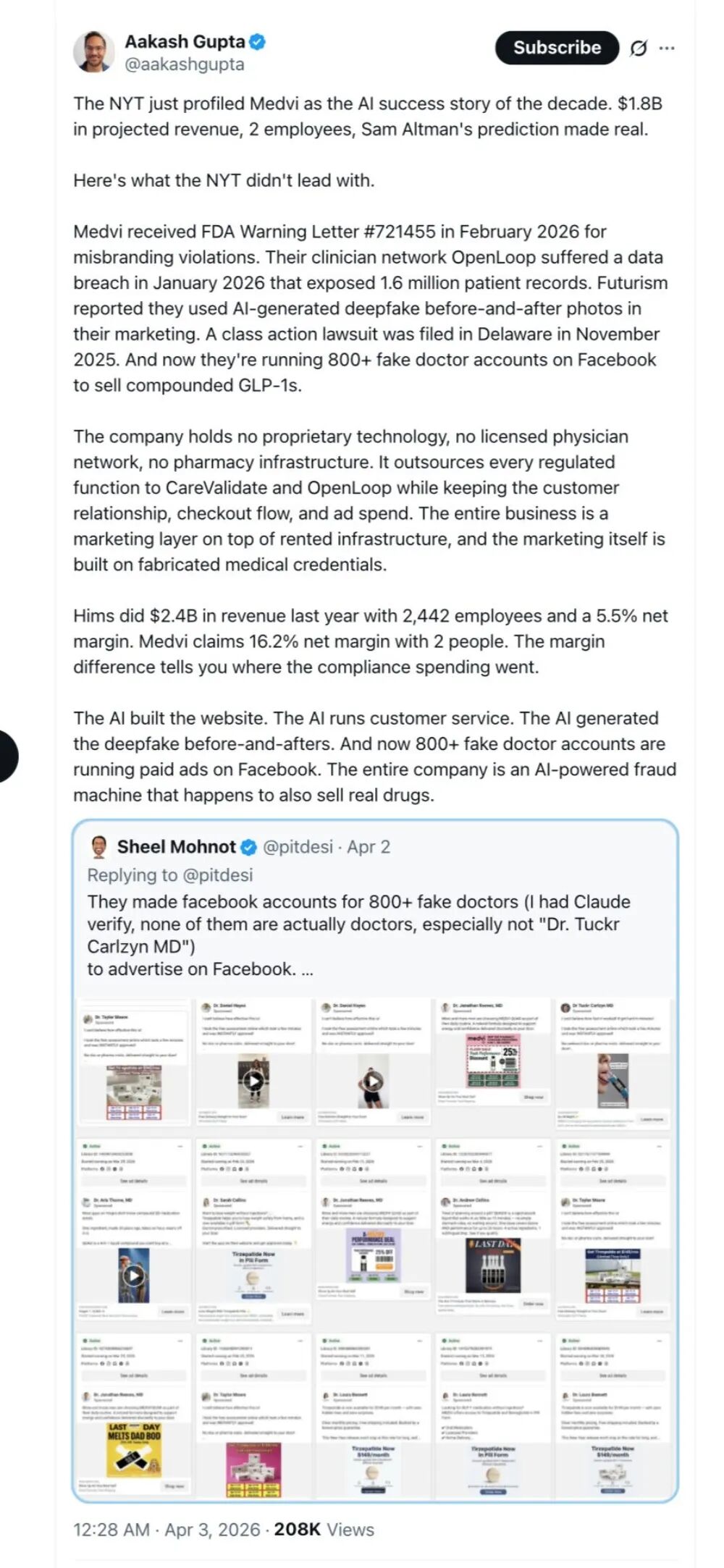 图片[7]-大翻车！“世界首个10亿美元一人公司”被打脸-AI Express News