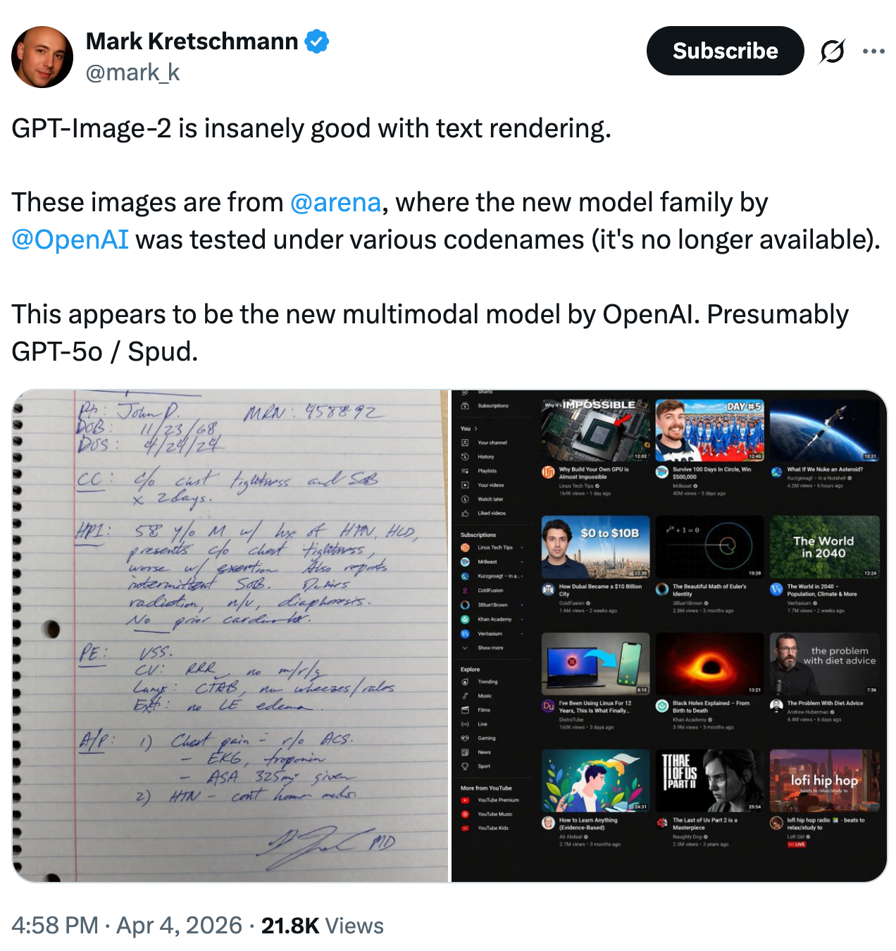 图片[3]-一夜变天：GPT-Image-2流出，昔日王者Nano Banana Pro要被拉下神坛？-AI Express News