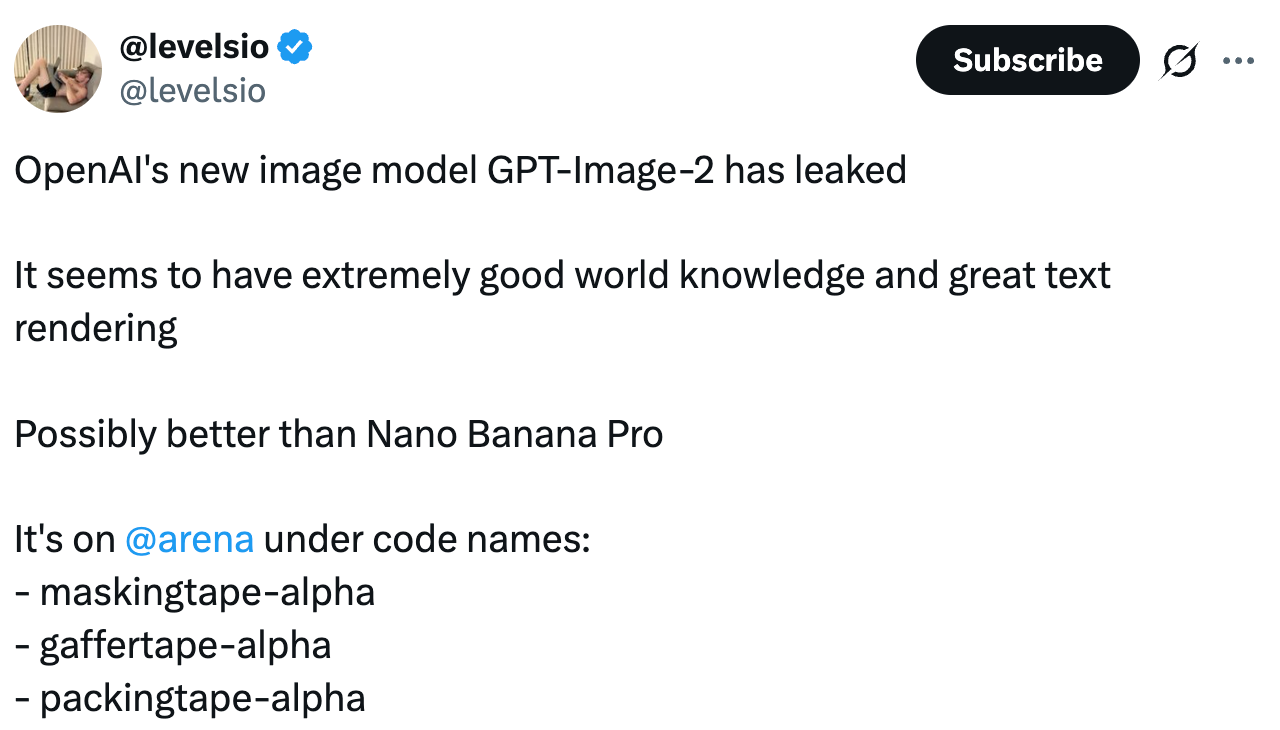 图片[4]-一夜变天：GPT-Image-2流出，昔日王者Nano Banana Pro要被拉下神坛？-AI Express News