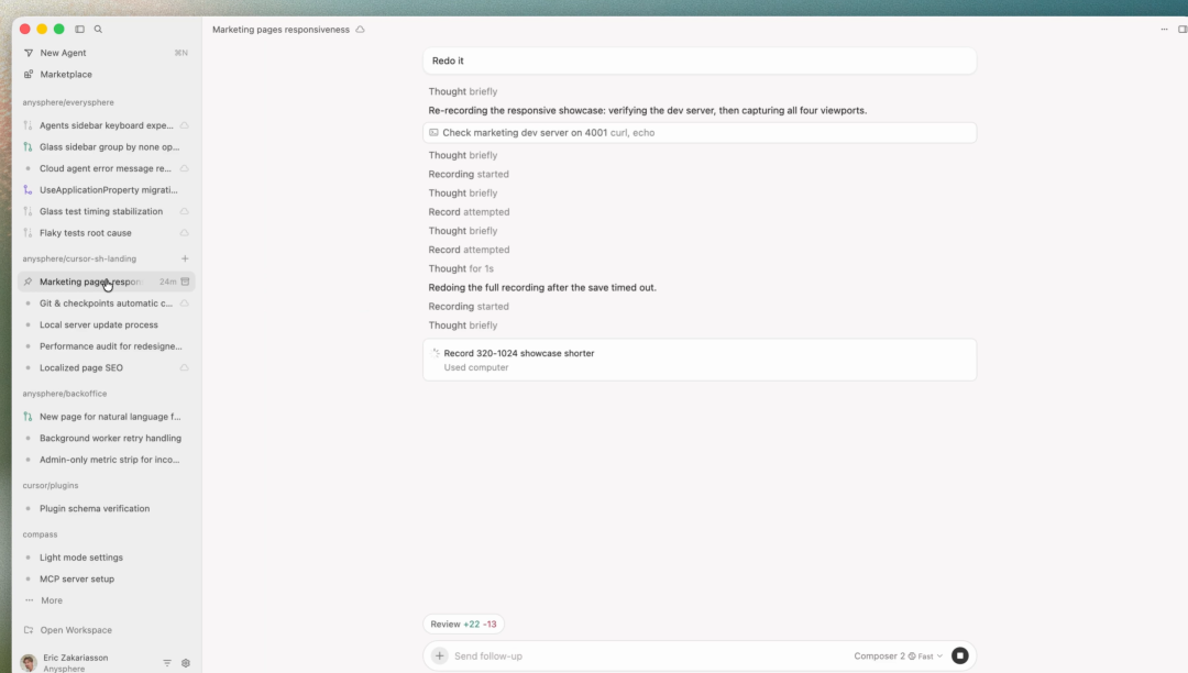 图片[4]-Cursor 3来了！一句话让所有Agent一起干活-AI Express News