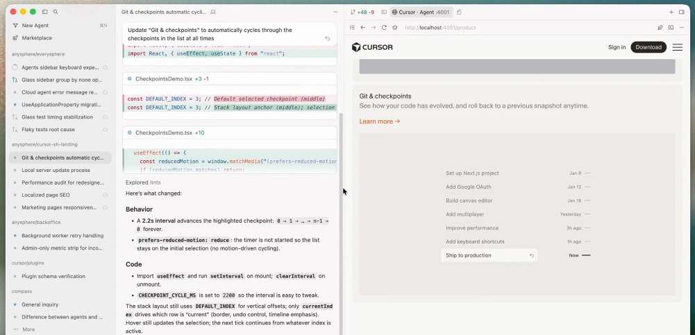 图片[7]-Cursor 3来了！一句话让所有Agent一起干活-AI Express News