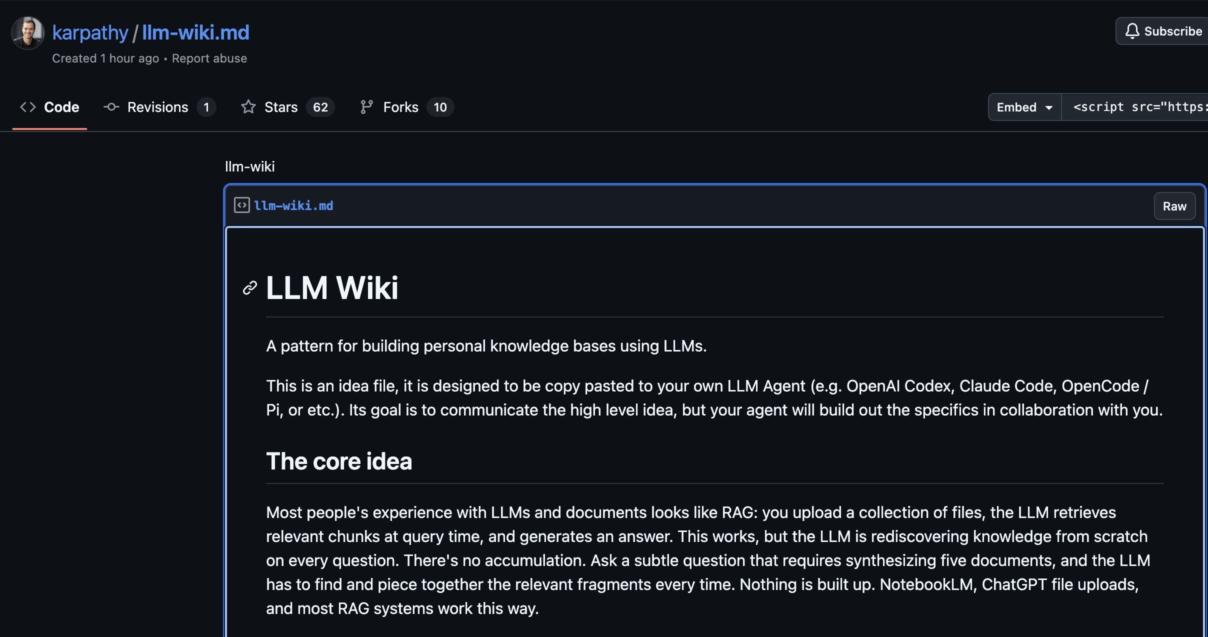 图片[2]-LLM wiki：karpathy 公开构建个人本地知识库详细方法「超强提示词」-AI Express News