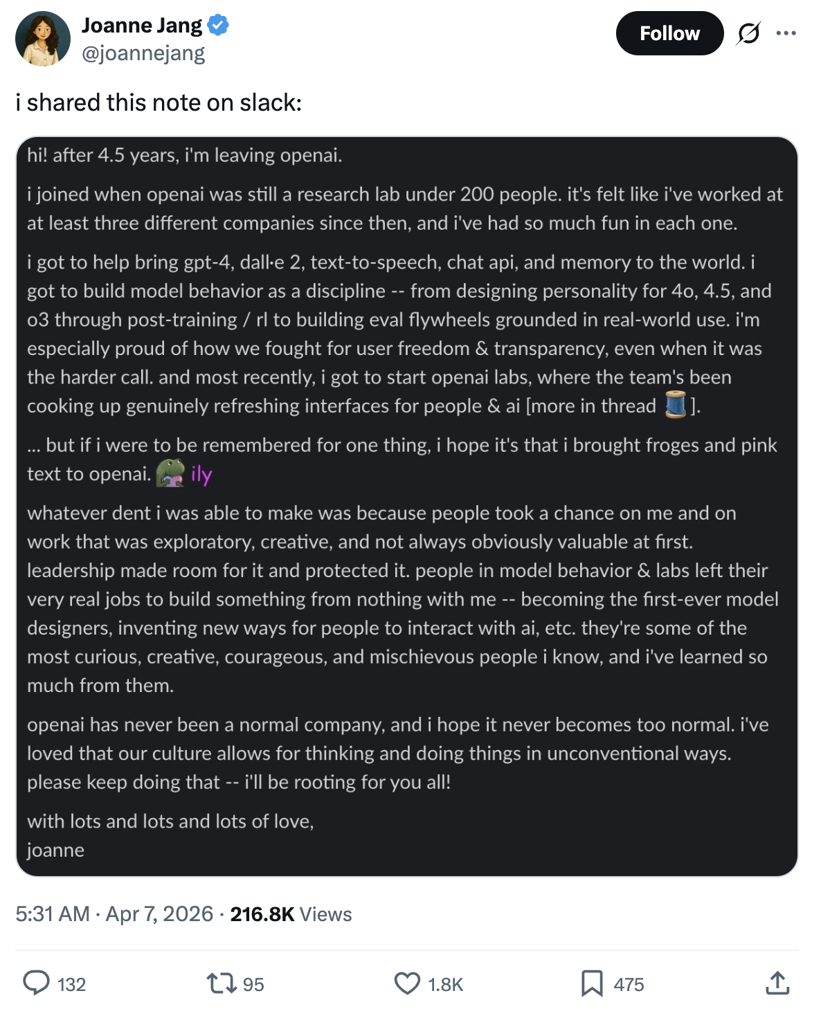 图片[1]-完球了，GPT-4o之母宣布离职OpenAI-AI Express News