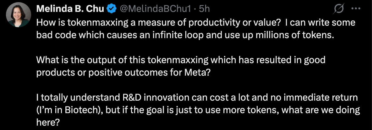 图片[5]-烧Token成KPI，8.5万Meta员工狂刷60万亿Token，争榜一大哥-AI Express News