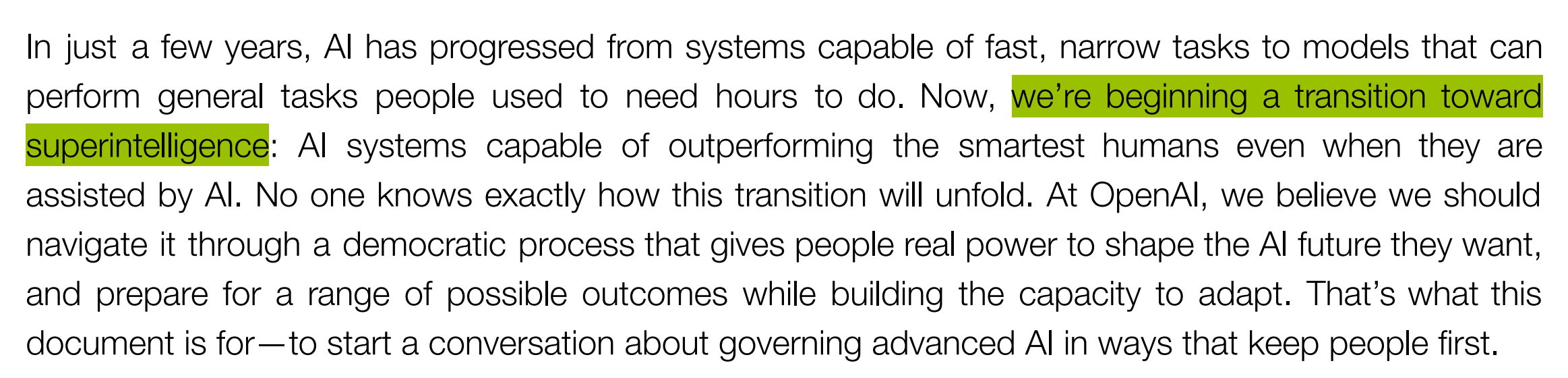 图片[6]-Sam Altman：超级智能近在眼前！OpenAI官方13页蓝图引爆海外社区-AI Express News